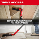 Milwaukee AIR-TIP 1-1/4 in. – 2-1/2 in. Low-Profile Pivoting Brush Wet/Dry Shop Vacuum Attachment (1-Piece)