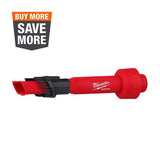 Milwaukee AIR-TIP 1-1/4 in. to 2-1/2 in. 2-in-1 Utility Brush Attachment for Wet/Dry Shop Vacuums (1-Piece)