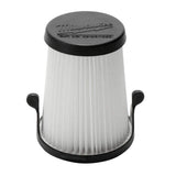 Milwaukee 3 in. Replacement Filters for M12 0850-20 Compact Vacuum (2-Pack)