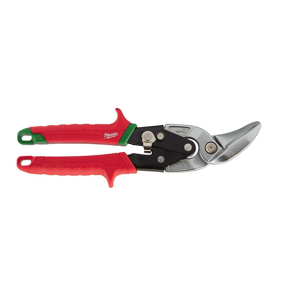 Milwaukee Left and Right Offset Aviation Snips, Forged Blades (2-Pack)