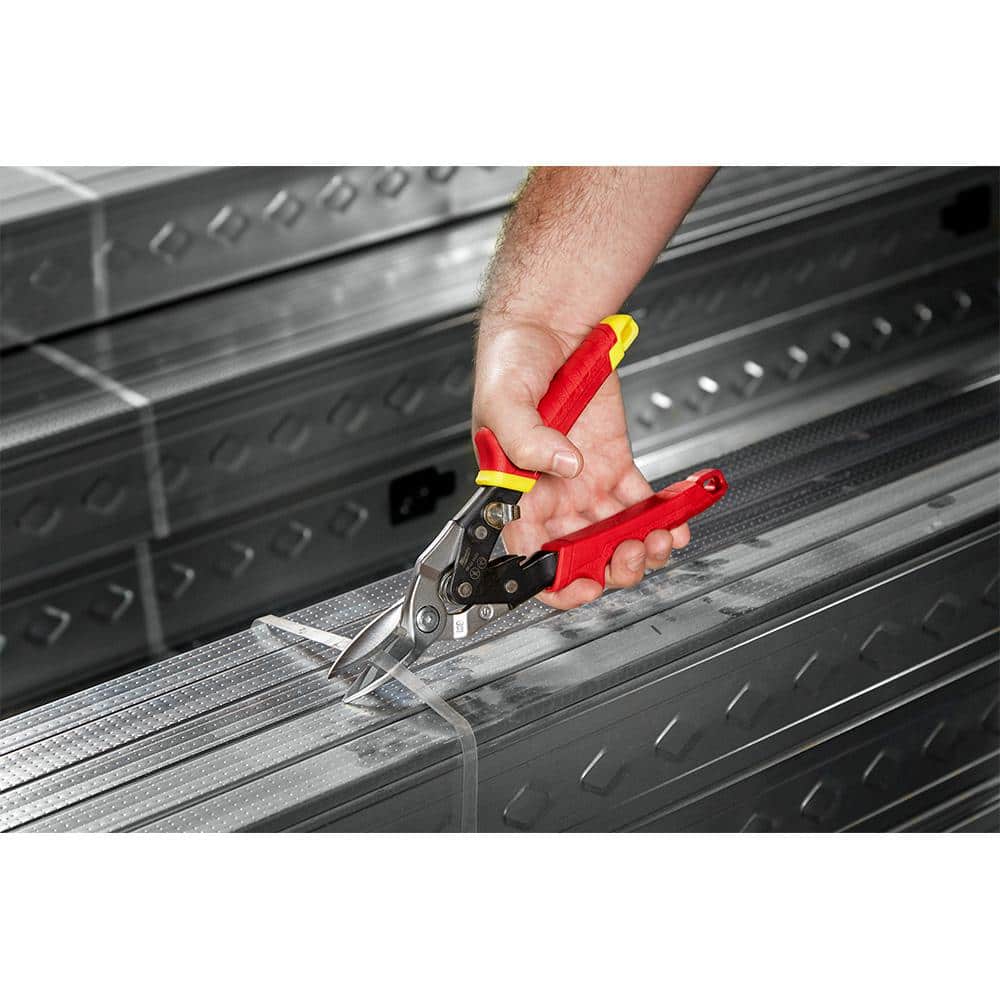 Milwaukee 10 in. Straight-Cut Aviation Snips (Model 48-22-4530)
