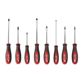 Milwaukee Straight-Cut Offset Aviation Snip 3-Pack with Screwdriver Set, 8-Piece