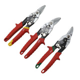 Milwaukee Straight-Cut Offset Aviation Snip 3-Pack with Screwdriver Set, 8-Piece