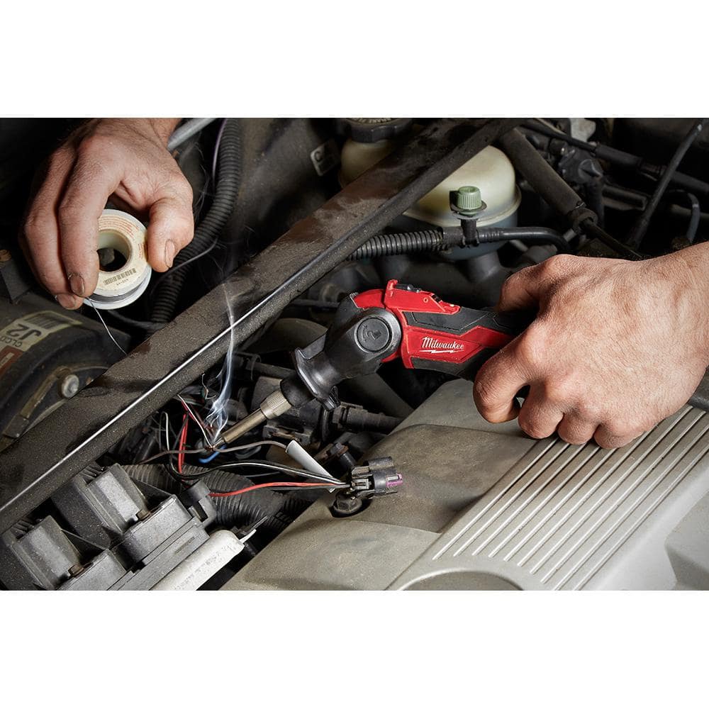 Milwaukee M12 12-Volt Lithium-Ion Cordless Soldering Iron with Chisel Tip (Tool-Only)