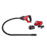Milwaukee M18 FUEL 18V Brushless Cordless 4 ft. Concrete Pencil Vibrator Kit with (1) HIGH OUTPUT XC6.0 Battery & Rapid Charger