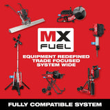 Milwaukee MX FUEL Lithium-Ion Cordless Concrete Vibrator Kit with M18 FUEL 1-1/8 in. SDS -Plus Rotary Hammer/Dust Extractor Kit