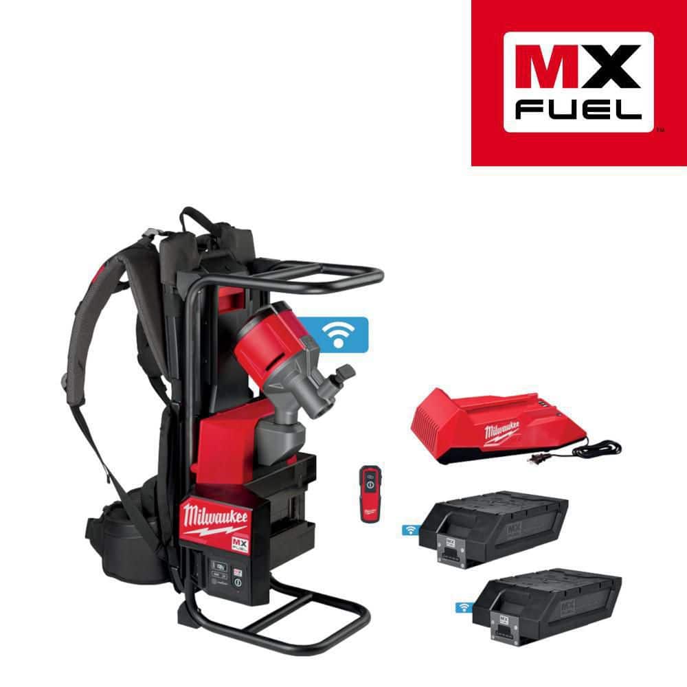 Milwaukee MX FUEL Lithium‑Ion Cordless Concrete Vibrator Kit with (2) Batteries and Charger, Model MXF371-2XC