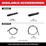 Milwaukee MX FUEL Lithium‑Ion Cordless Concrete Vibrator Kit with (2) Batteries and Charger, Model MXF371-2XC