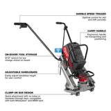 Milwaukee MX FUEL Cordless Vibratory Screed Kit with M18 FUEL ONE-KEY 9 in. Cut-Off Saw