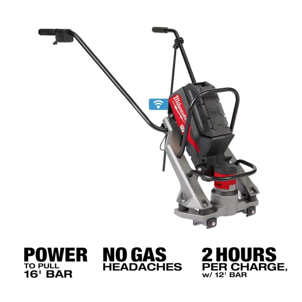 Milwaukee MX FUEL Cordless Vibratory Screed Kit with M18 1-1/8 in. SDS Rotary Hammer & Dust Extractor (MXF381-2CP-2915-22DE)