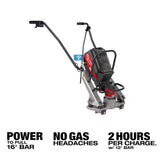 Milwaukee MX FUEL Lithium-Ion Cordless Vibratory Screed Kit with (2) MX FUEL REDLITHIUM CP203 Batteries & Charger, MXF381-2CP