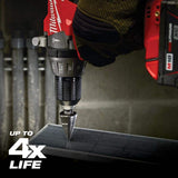 Milwaukee #1 Black Oxide Step Drill Bit, 1/8 in. – 1/2 in., 1/32 in. Increments (13 Steps)