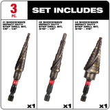 Milwaukee SHOCKWAVE Impact Duty Titanium Step Bit Kit (6-Piece)