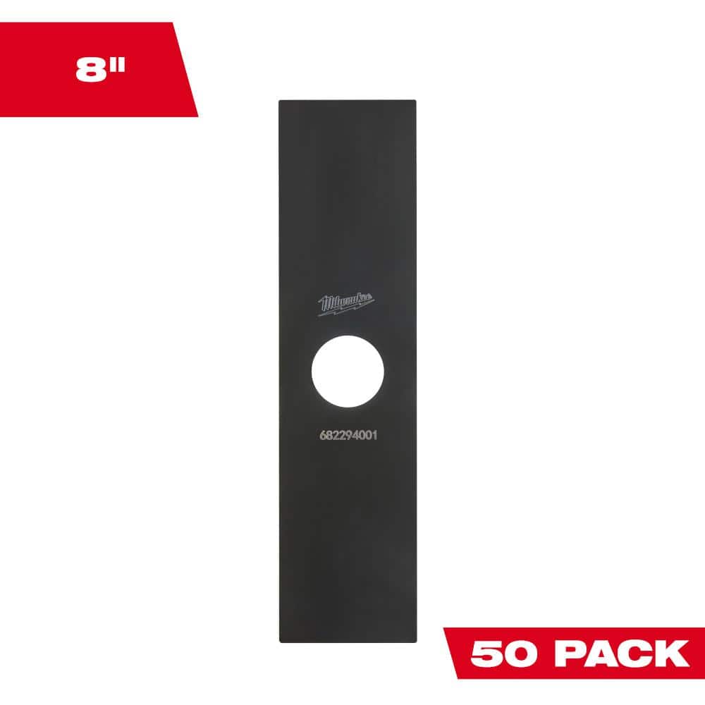Milwaukee 8 in. Replacement Edger Blade (50-Pack)