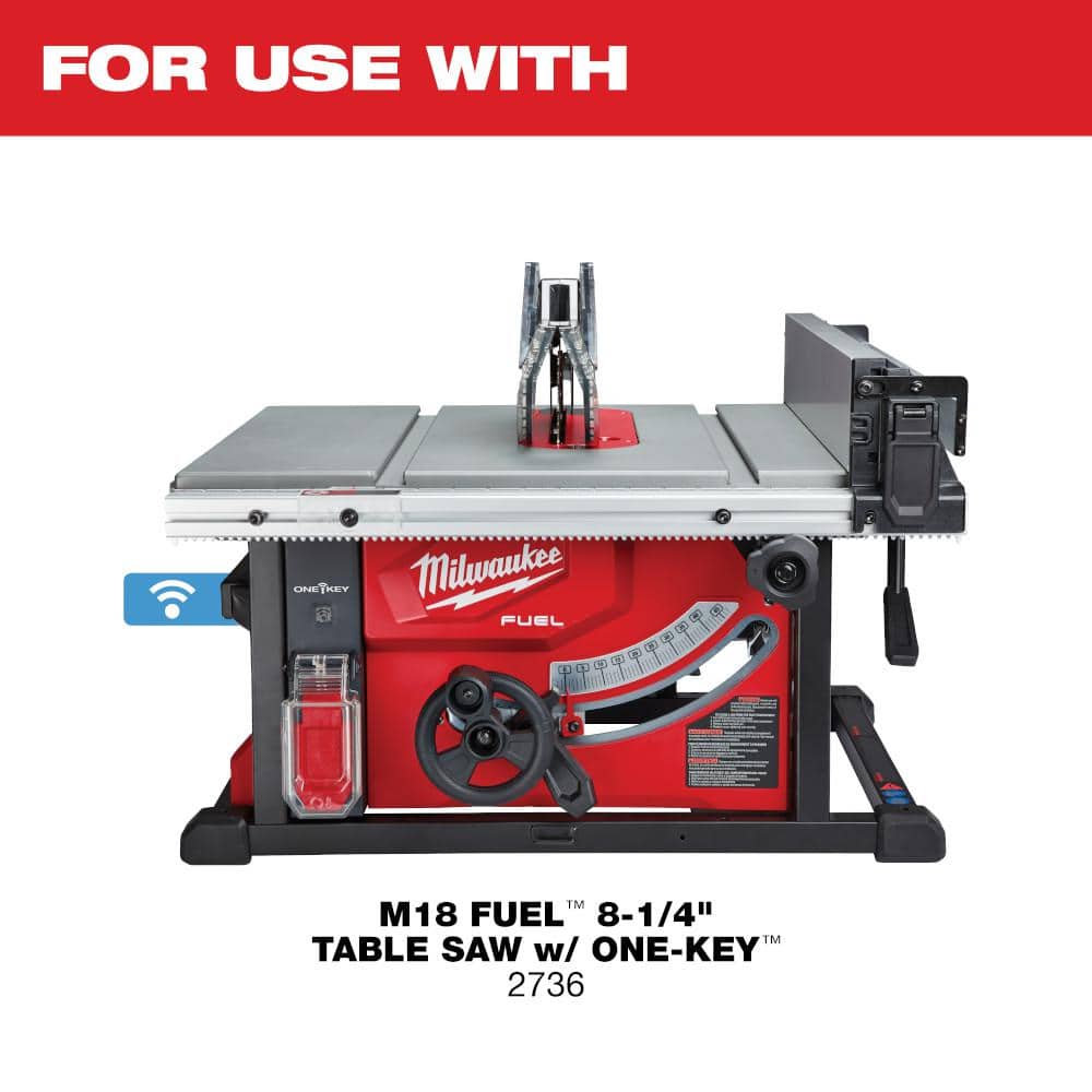 Milwaukee Compact Folding Table Saw Stand, 23" W x 17.5" L x 20.5" H (48-08-0561)