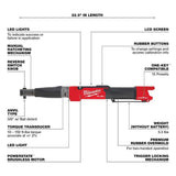 Milwaukee M12 FUEL ONE-KEY 12V Brushless Cordless 3/8 in. Digital Torque Wrench Kit with Two 2.0Ah Batteries