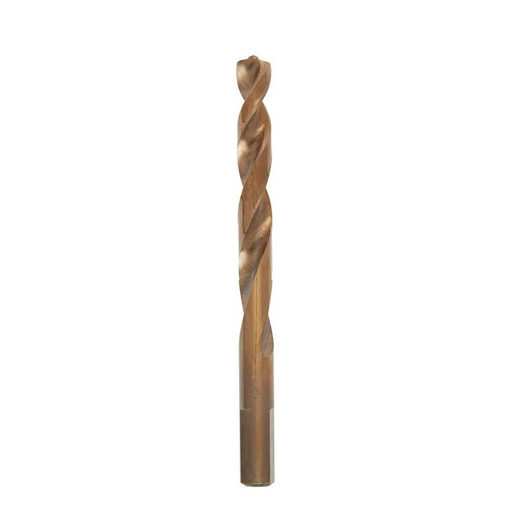 Milwaukee RED HELIX Cobalt Twist Drill Bit, 3/8 in. Diameter, 5 in. Length