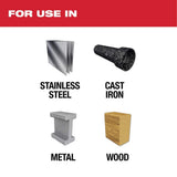 Milwaukee Cobalt RED HELIX Twist Drill Bit Set for Drill Drivers, 15-Piece (Model 48-89-2331)