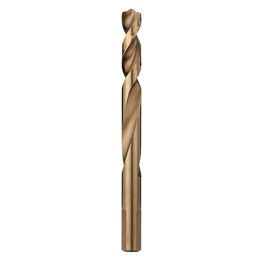 Milwaukee Cobalt RED HELIX Twist Drill Bit Set for Drill Drivers, 15-Piece (Model 48-89-2331)