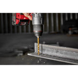 Milwaukee SHOCKWAVE Impact Duty RED HELIX Titanium Twist Drill Bit Set (15-Piece)