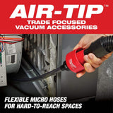 Milwaukee M18 18-Volt 2 Gal. Cordless Wet/Dry Vacuum with AIR-TIP Flexible Hose Set, HEPA Filter, 45 CFM