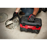 Milwaukee M18 18-Volt 2 Gal. Cordless Wet/Dry Vacuum with AIR-TIP Flexible Hose Set, HEPA Filter, 45 CFM