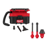 Milwaukee M18 FUEL PACKOUT 18-Volt Cordless 2.5 Gal. Wet/Dry Vacuum + AIR-TIP Conduit Line Puller Kit