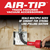 Milwaukee M18 FUEL PACKOUT 18-Volt Cordless 2.5 Gal. Wet/Dry Vacuum + AIR-TIP Conduit Line Puller Kit