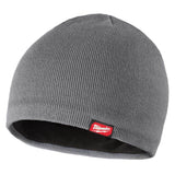 Milwaukee Men's Gray Fleece-Lined Beanie Cap, One Size Fits Most