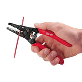 Milwaukee 7.75 in. Combination Electricians 6-in-1 Pliers + Wire Strippers Set (2‑Piece, Models 48-22-3079 & 48-22-6109)