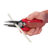 Milwaukee 7.75 in. Electrician’s 6-in-1 Wire Stripper/Cutter Pliers (Model 48-22-3079)