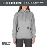 Milwaukee Women’s Large Gray Midweight Cotton/Polyester Long-Sleeve Pullover Hoodie