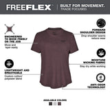 Milwaukee Women’s Large Purple FREEFLEX Short Sleeve Hybrid Work T-Shirt