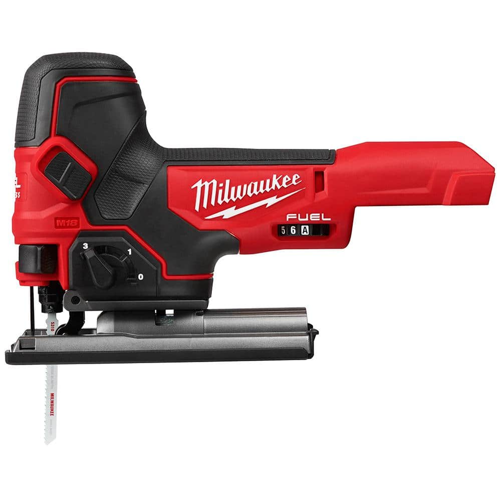 Milwaukee M18 FUEL 18-Volt Brushless Cordless Compact Router & Barrel Grip Jig Saw Set (Tool-Only)