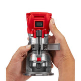 Milwaukee M18 FUEL 18-Volt Brushless Cordless Compact Router & Barrel Grip Jig Saw Set (Tool-Only)
