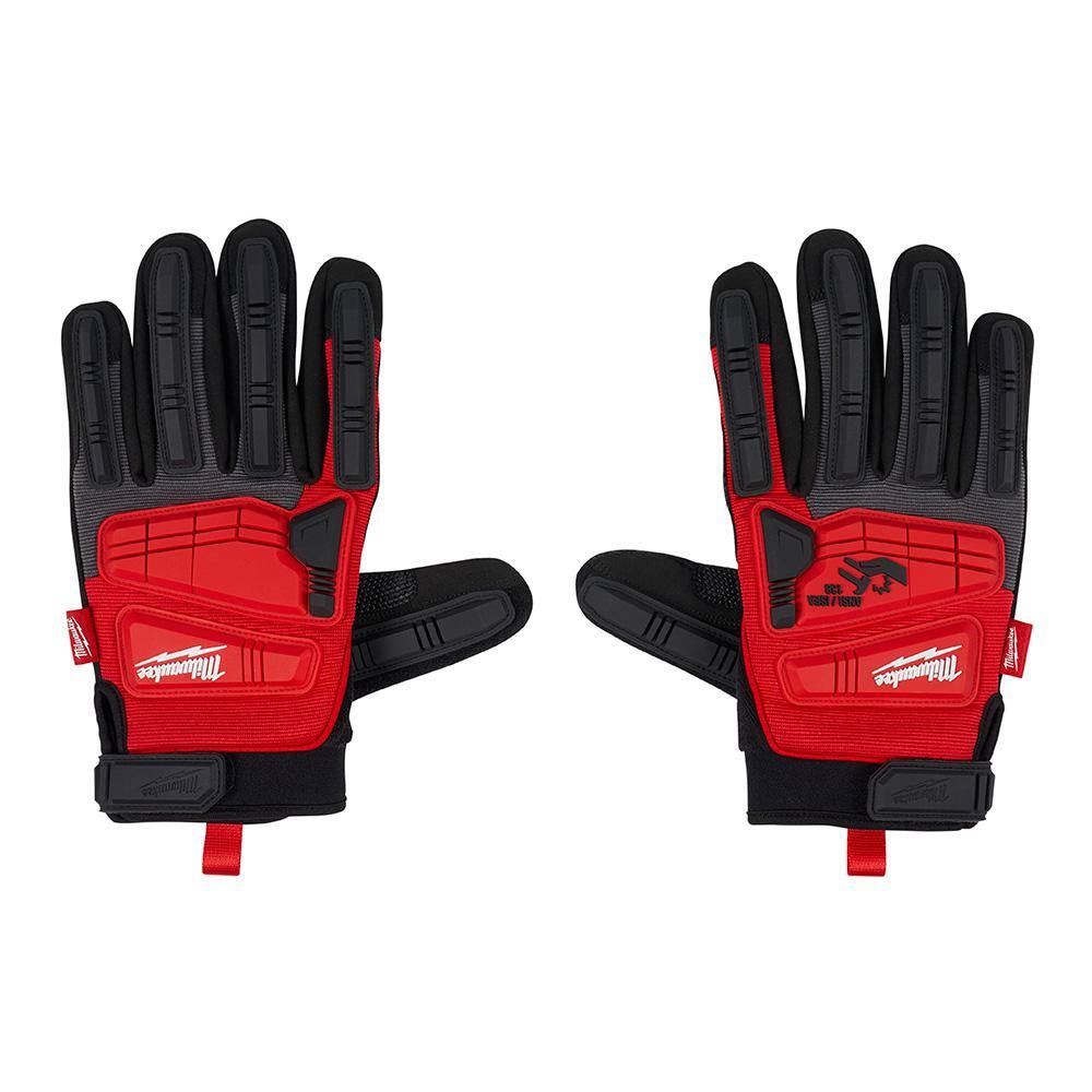 Milwaukee Small Demolition Gloves, Touchscreen-Enabled (3-Pack)