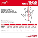 Milwaukee Large Red Nitrile Level 1 Cut Resistant Dipped Work Gloves