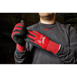 Milwaukee Large Red Latex Level 1 Cut-Resistant Insulated Winter Dipped Work Gloves (12-Pack)