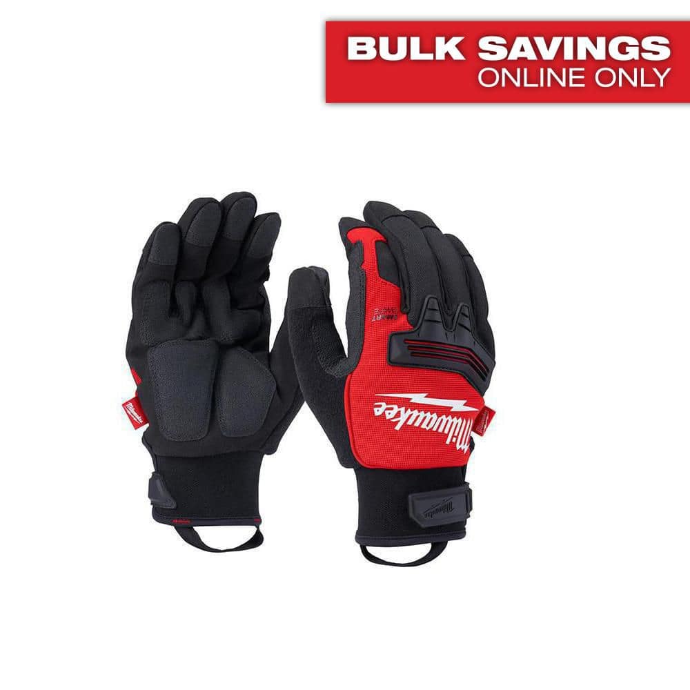 Milwaukee Small Winter Demolition Gloves, Waterproof, 40g Insulation, SMARTSWIPE - Size Small (48-73-0040)