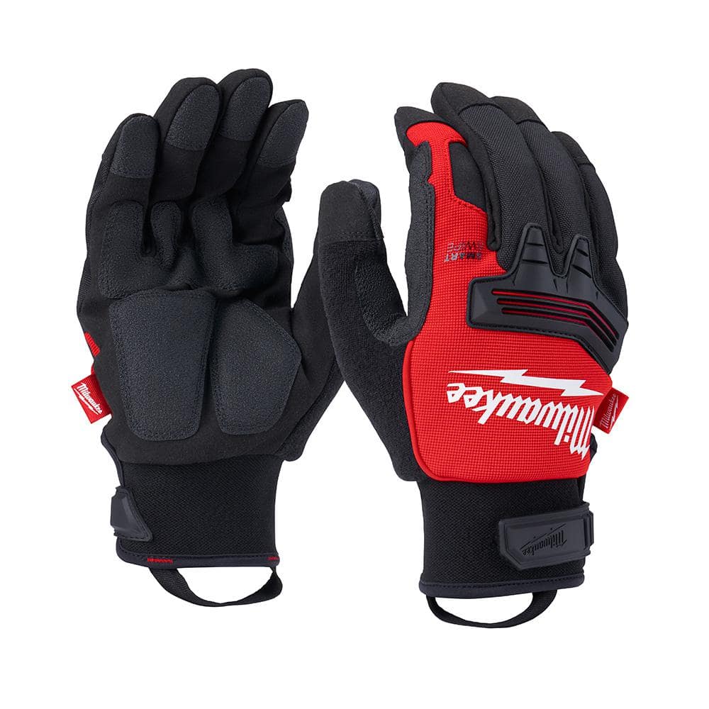 Milwaukee XX-Large Winter Demolition Gloves, 2XL — Waterproof, Insulated, SMARTSWIPE