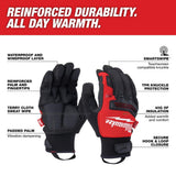 Milwaukee XX-Large Winter Demolition Gloves, 2XL — Waterproof, Insulated, SMARTSWIPE