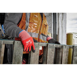 Milwaukee X-Large Red Latex Level 2 Cut Resistant Insulated Winter Dipped Work Gloves (2-Pack)