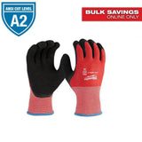 Milwaukee X-Large Red Latex Level 2 Cut Resistant Insulated Winter Dipped Work Gloves (2-Pack)