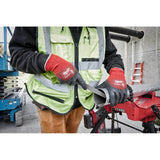 Milwaukee Large Red Latex Level 4 Cut-Resistant Insulated Winter Dipped Work Gloves (2-Pack)