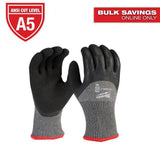 Milwaukee Medium Red Latex Level 5 Cut Resistant Insulated Winter Dipped Work Gloves (12-Pack)