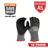 Milwaukee X-Large Red Latex Level 5 Cut Resistant Insulated Winter Dipped Work Gloves (12-Pack)