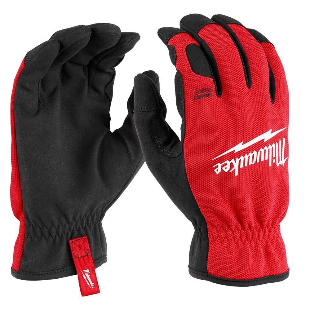 Milwaukee 2X-Large Red Lightweight Work Glove with Flexible Cuff
