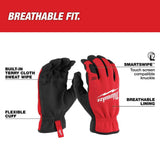 Milwaukee 2X-Large Red Lightweight Work Glove with Flexible Cuff