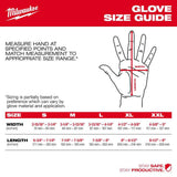 Milwaukee 2X-Large Anti‑Vibration Work Glove, SMARTSWIPE, Synthetic Leather