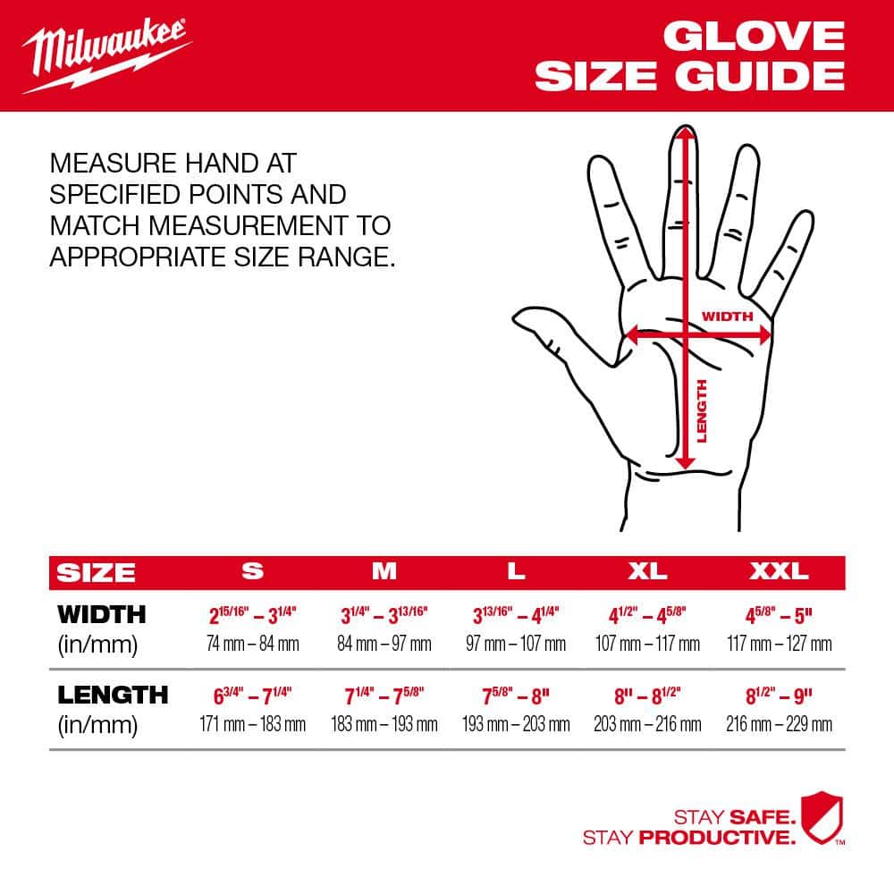 Milwaukee Medium Black Nitrile Level 1 Cut Resistant Dipped Work Gloves (3-Pack)